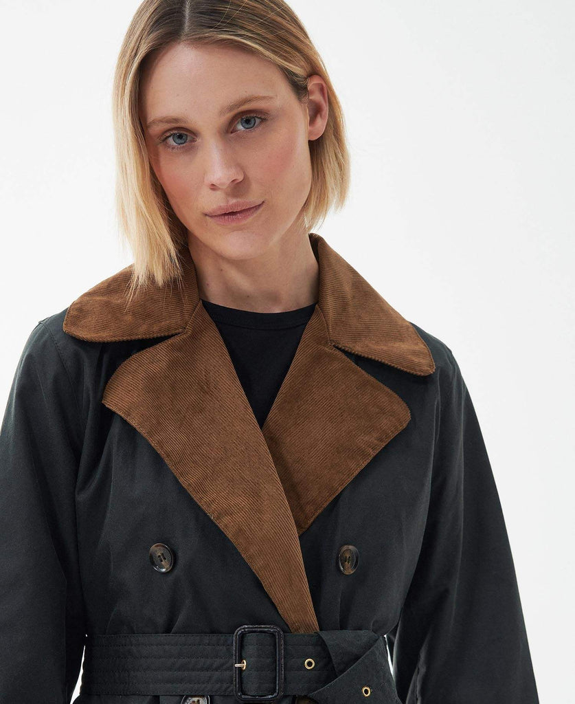 Barbour Dömukápa - Simone Wax - Sage