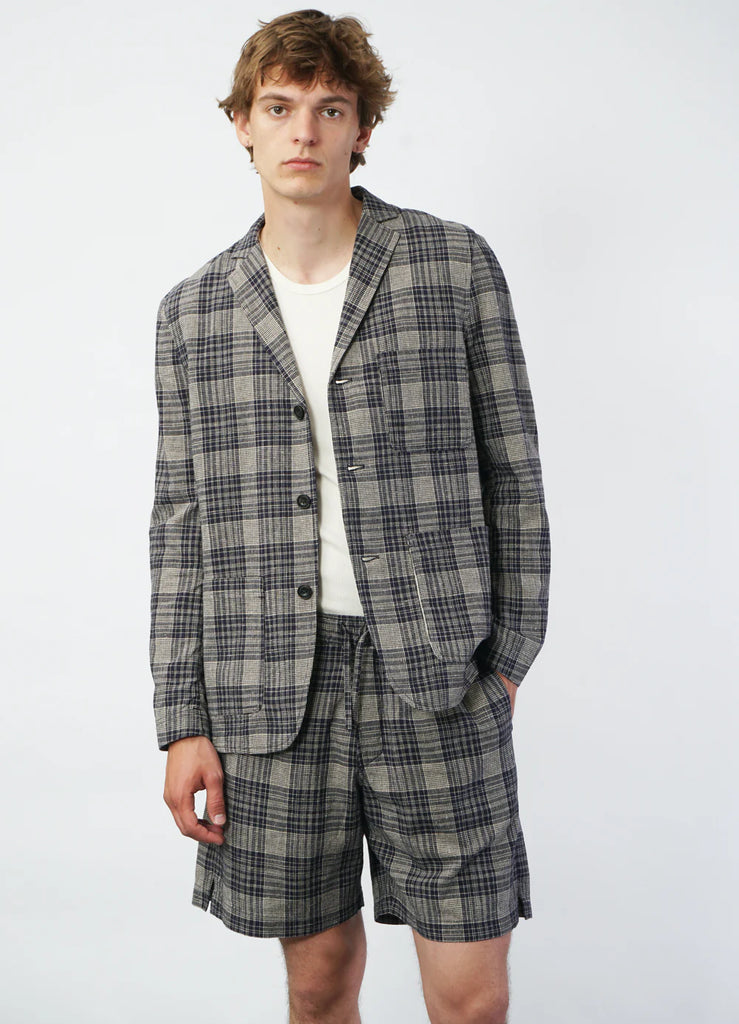 Hansen Jakki Charlie Navy Ecru Check