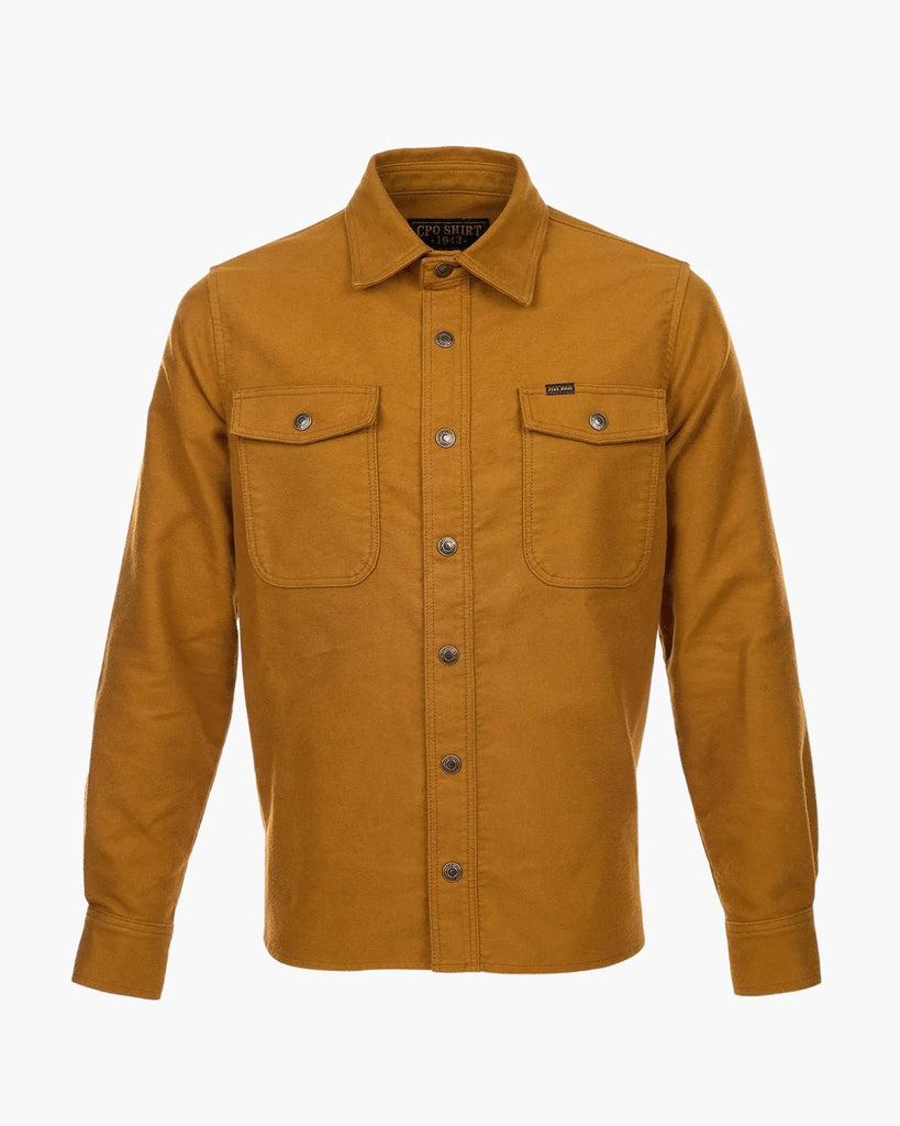 Pike Skyrta Moleskin Mustard