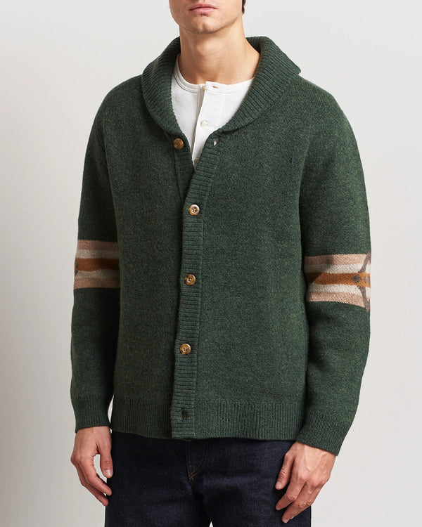 Pendelton peysa Nehalem Forest Green