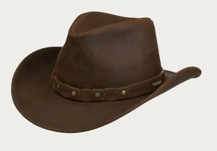 Stetson Hattur Western Calf Split