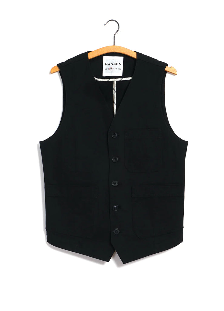 Hansen Vesti Knud Workwear Black