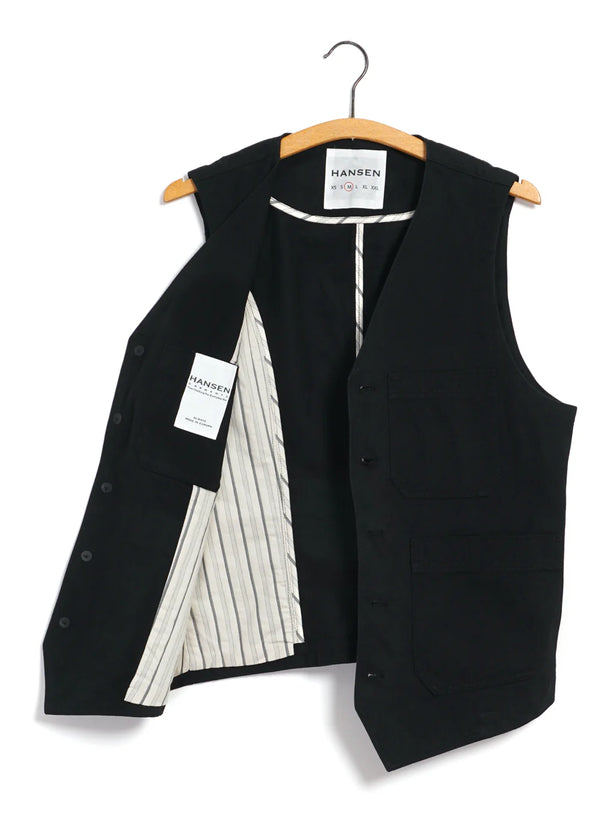 Hansen Vesti Knud Workwear Black