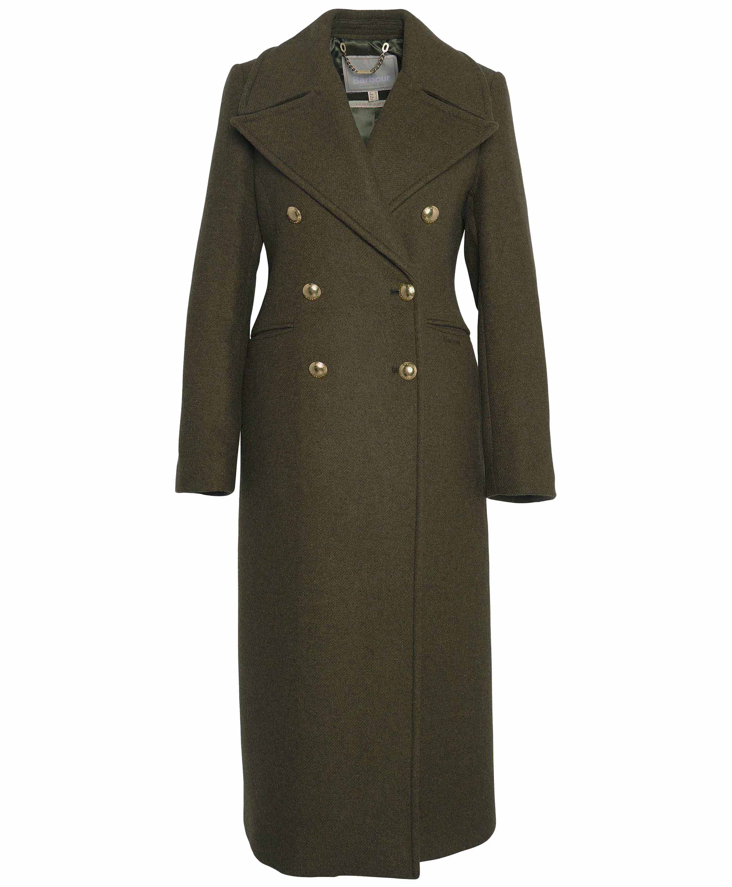 Barbour Kápa Reva Wool Olive