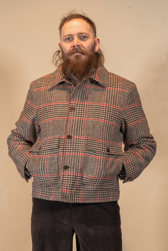 K&S Jakki Herman Gosi Mittisjakki íslenskt vaðmál Icelandic Tweed