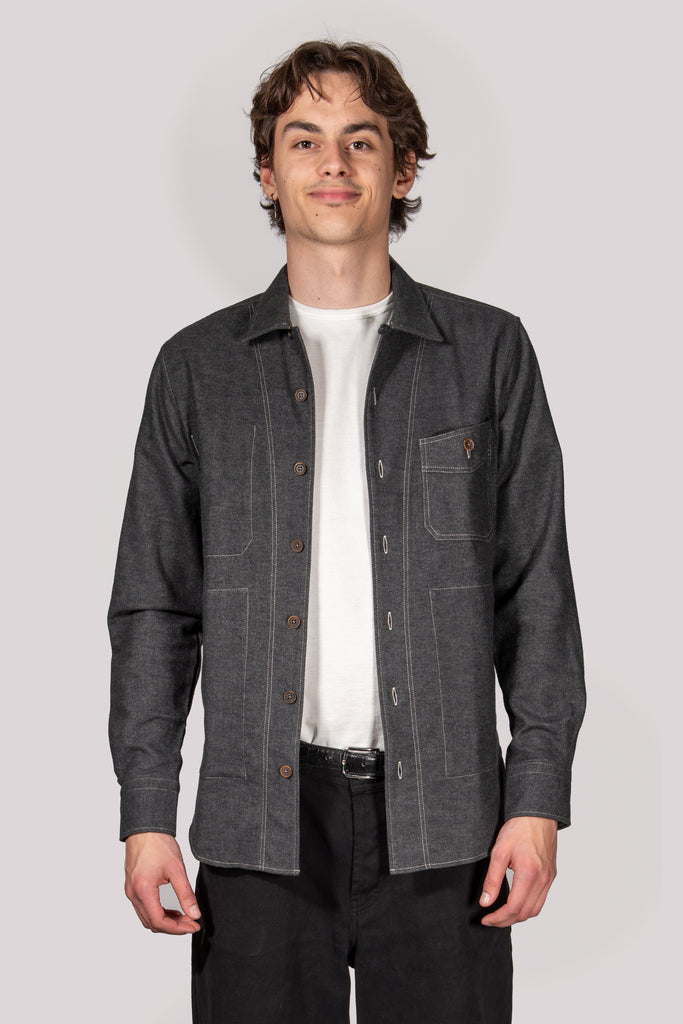 K&S Yfirskyrta Bóndi í kolanámu - Skyrta