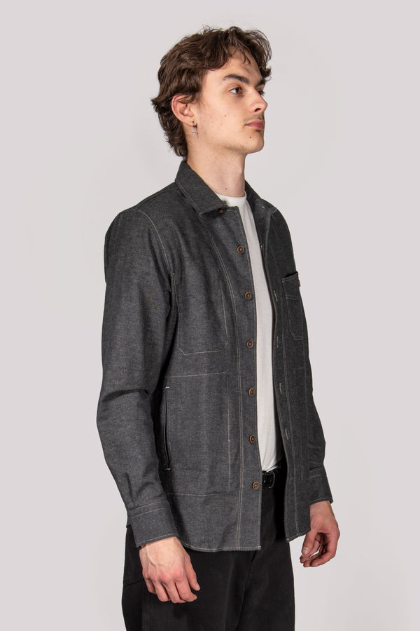 K&S Yfirskyrta Bóndi í kolanámu - Skyrta