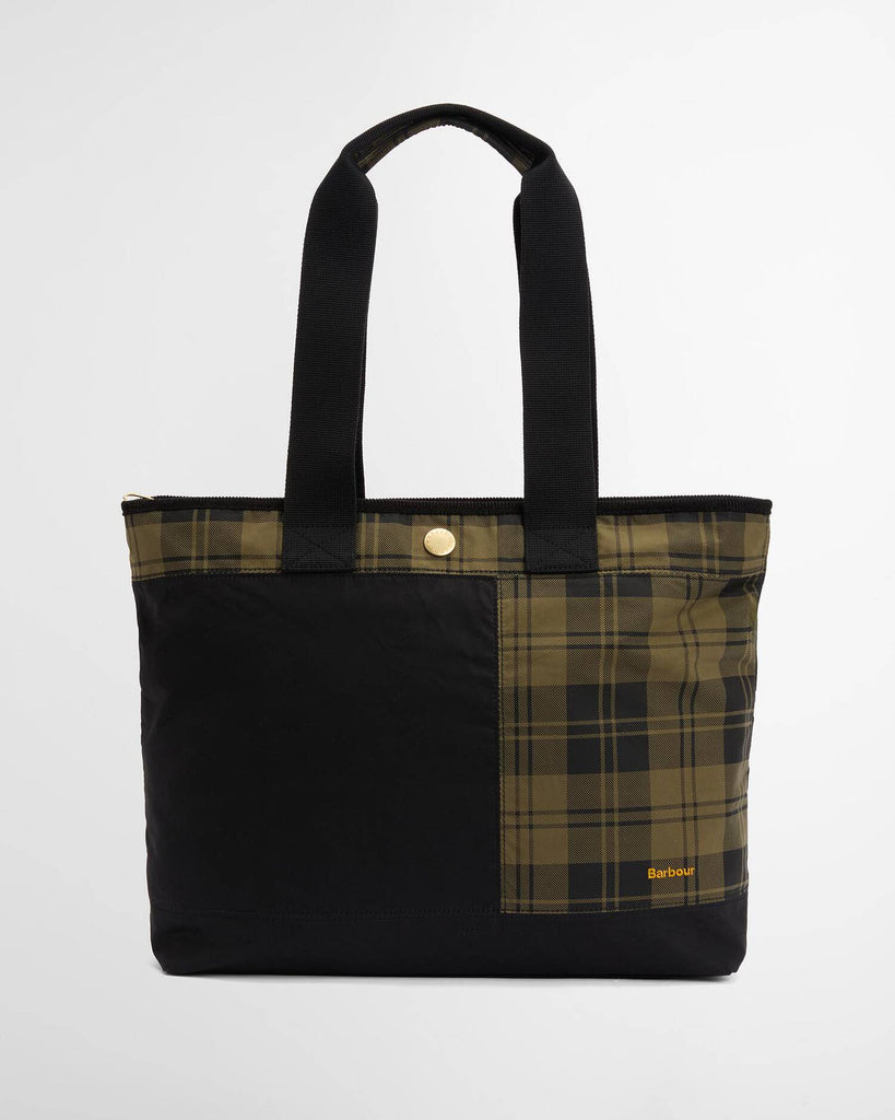 Barbour Taska Mya Patchwork Tote Bag