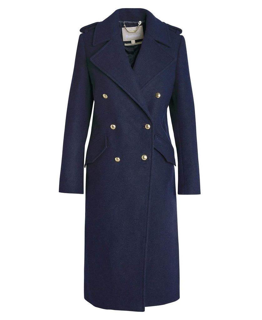 Barbour Dömukápa - Inverraray Wool - Navy