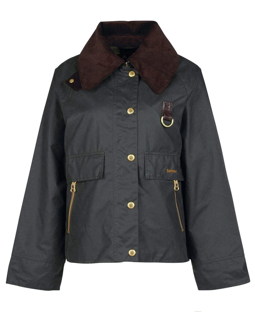 Barbour Vaxjakki - Dömu - Catton - Sage