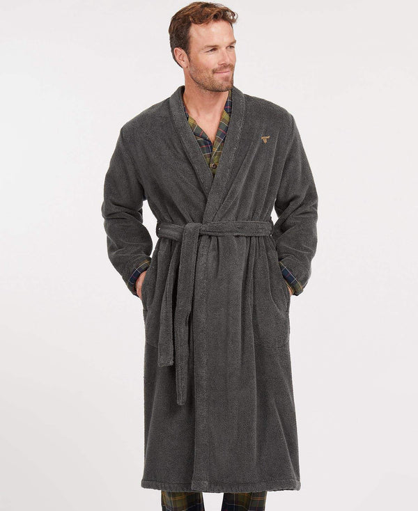 Barbour Náttsloppur - Lachlan - Charcoal