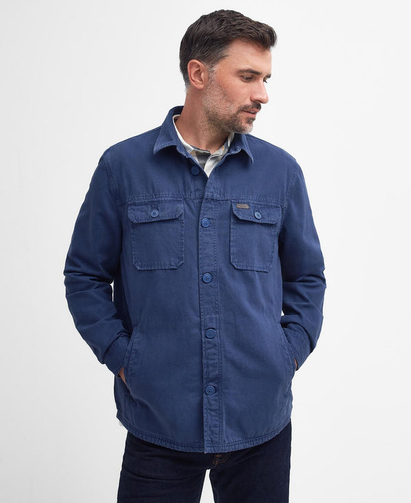 Barbour Yfirskyrta - Swindale Overshirt - Navy
