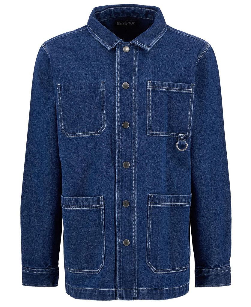 Barbour Yfirskyrta Denim Grindle