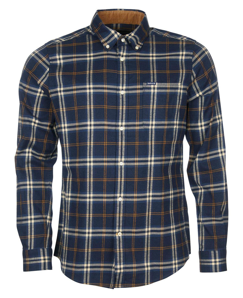 Barbour Skyrta - Crossfell TF - Blue