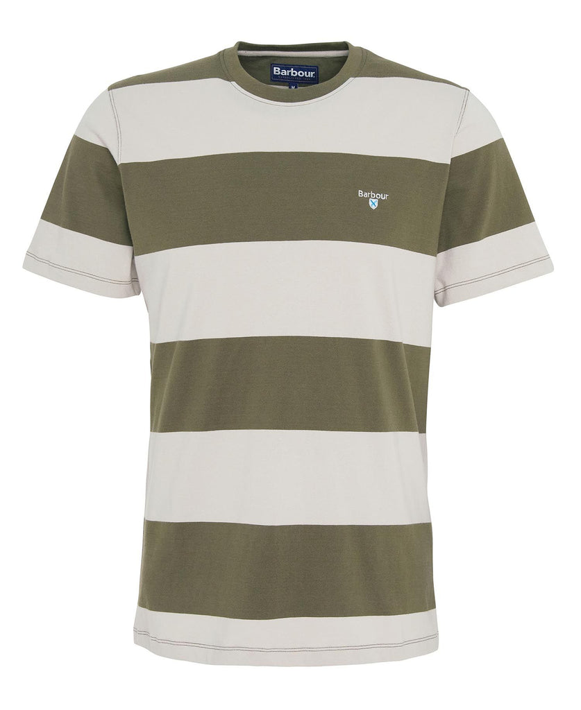Barbour Bolur - Whalton Stripe - Sage