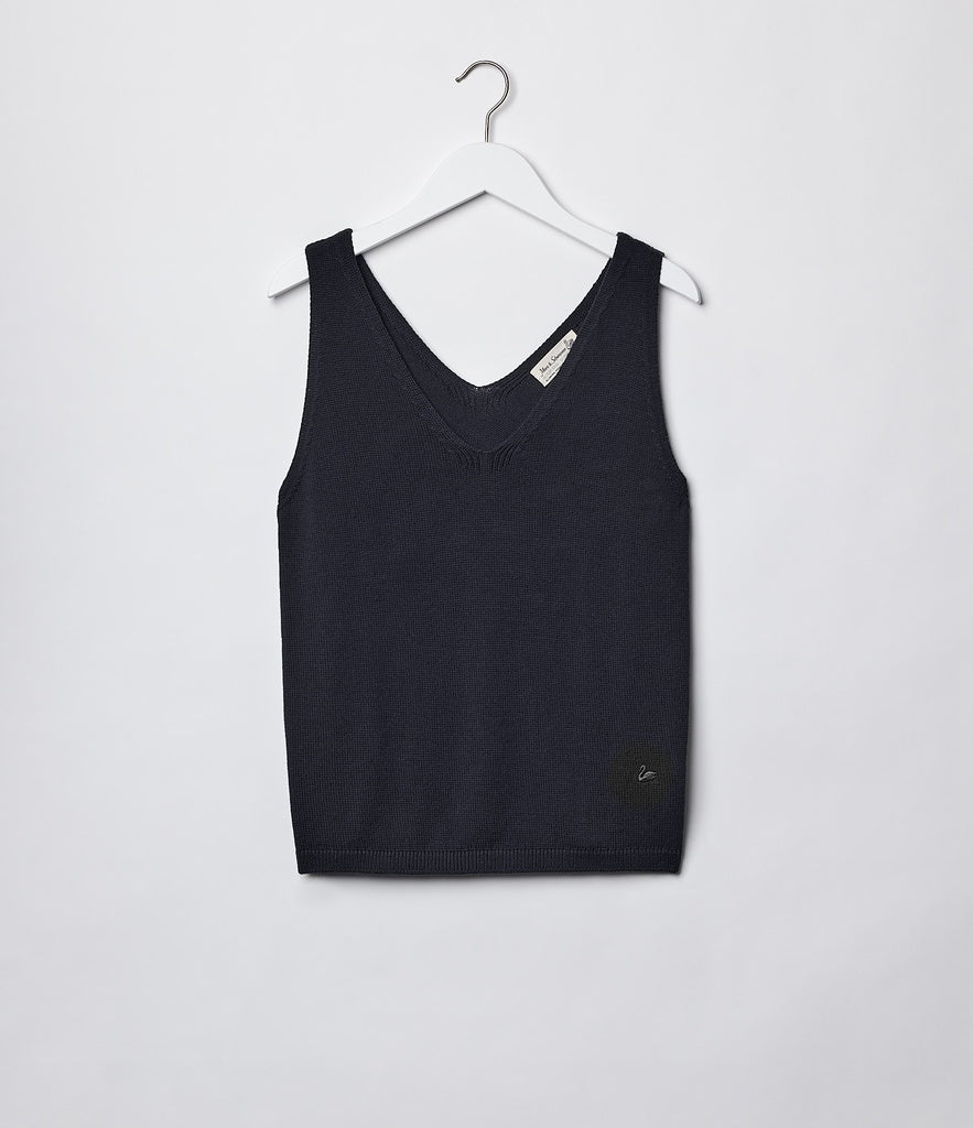 Merz b. Schwanen Dömutoppur Knitted Top