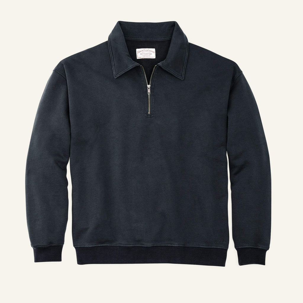 Filson Peysa - Training 1/4zip Sweatshirt - Harbour Blue