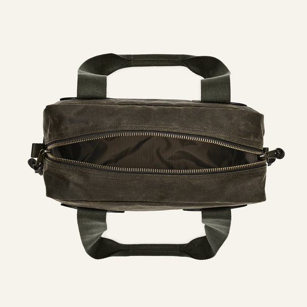 Filson Task - Tin ClothTote Bag With Zipper - Otter Green