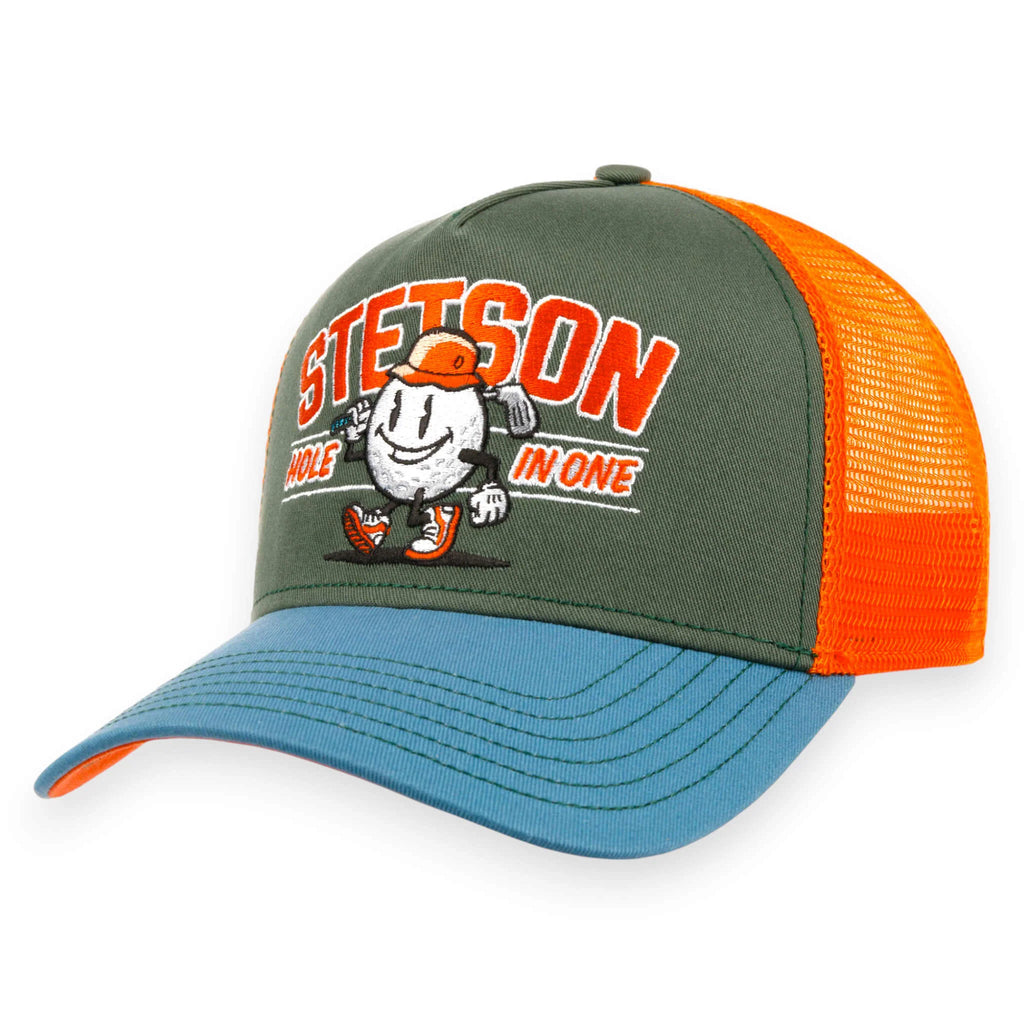Stetson Derhúfa Trucker Golf Hole In One