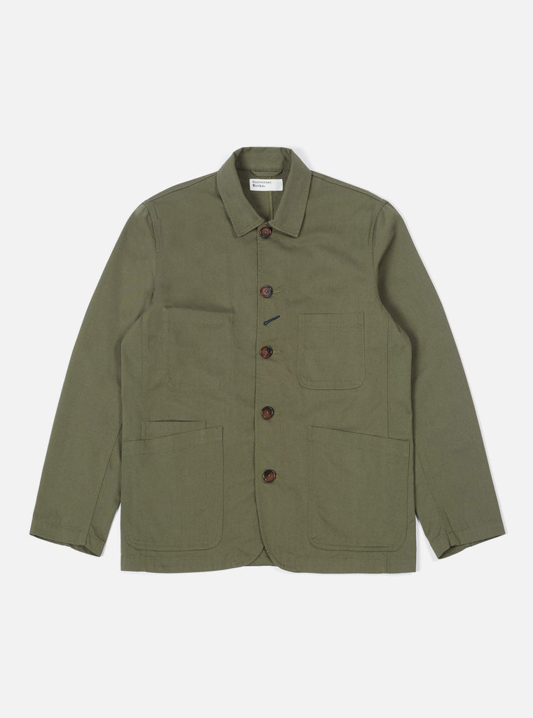 Universal Works - Jakki Bakers Jacket - Light Olive