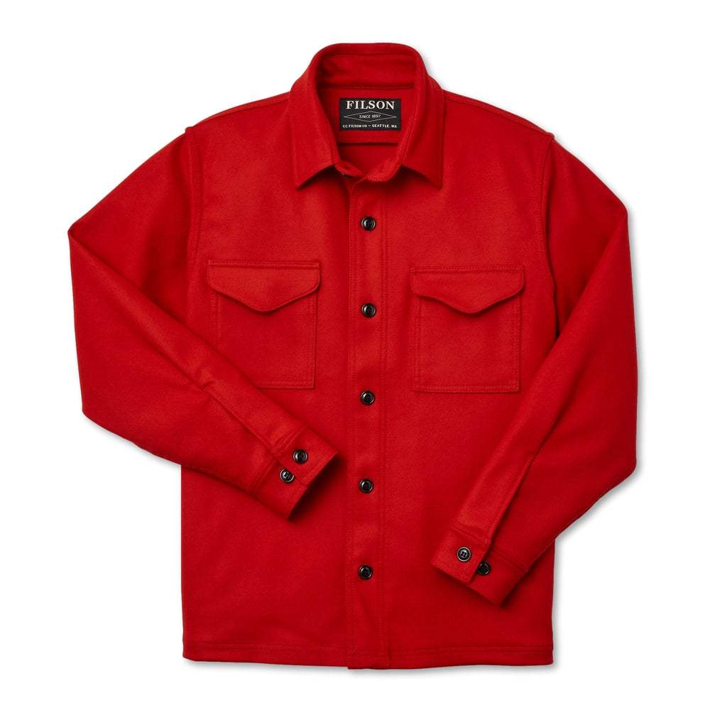 Filson Skyrta - Mackinaw Jac Shirt - Red Oak