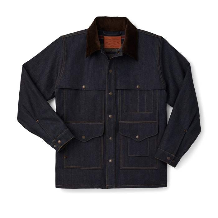 Filson Jakki - Lined Denim Cruiser - Raw Indigo
