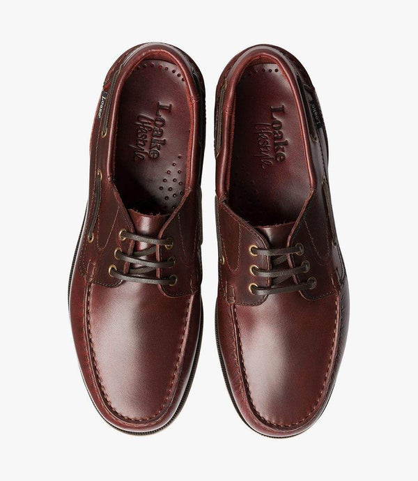 Loake Bátaskór - 521 - Burgundy