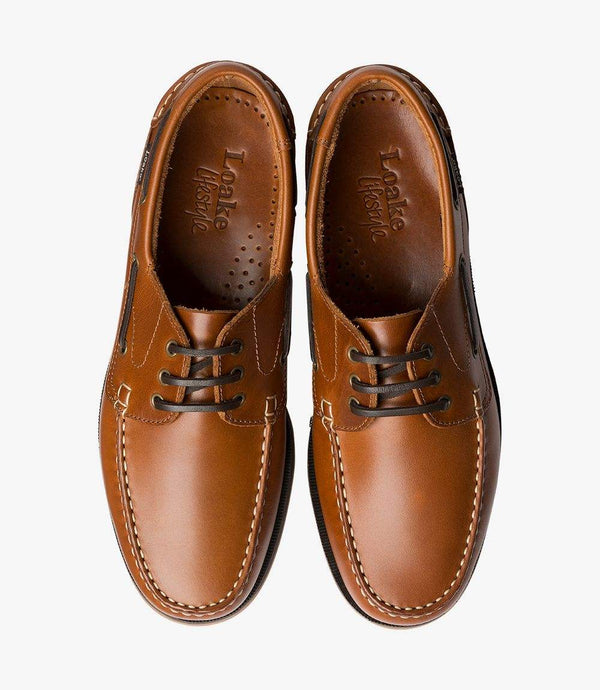 Loake Bátaskór - 521 - Brown - Herrafataverzlun Kormáks & Skjaldar
