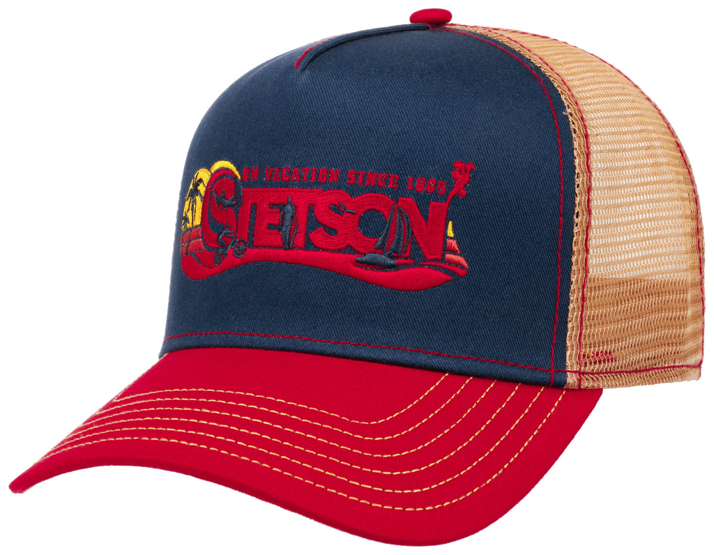 Stetson Derhúfa - Trucker Cap - On Vacation - 7751190 82