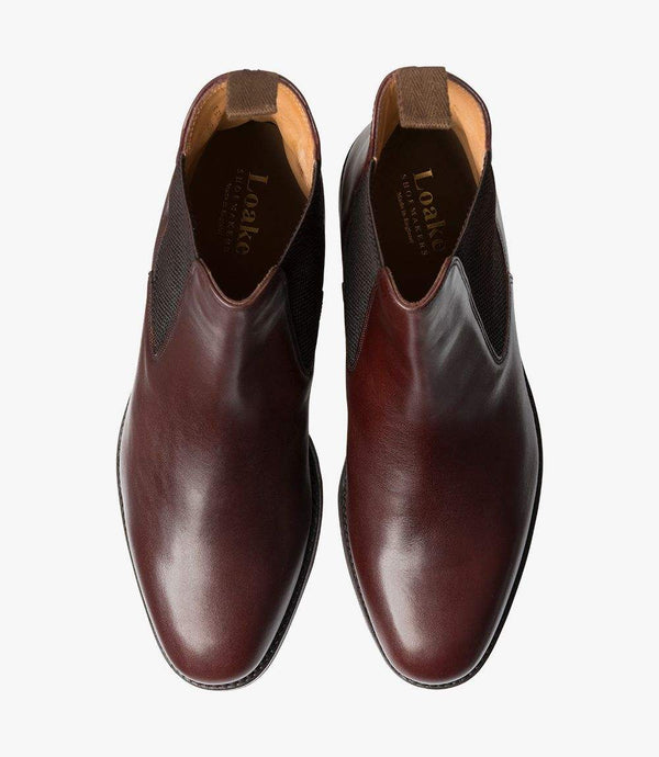 Loake Leðurskór - Blenheim Chelsea - Brown Waxed