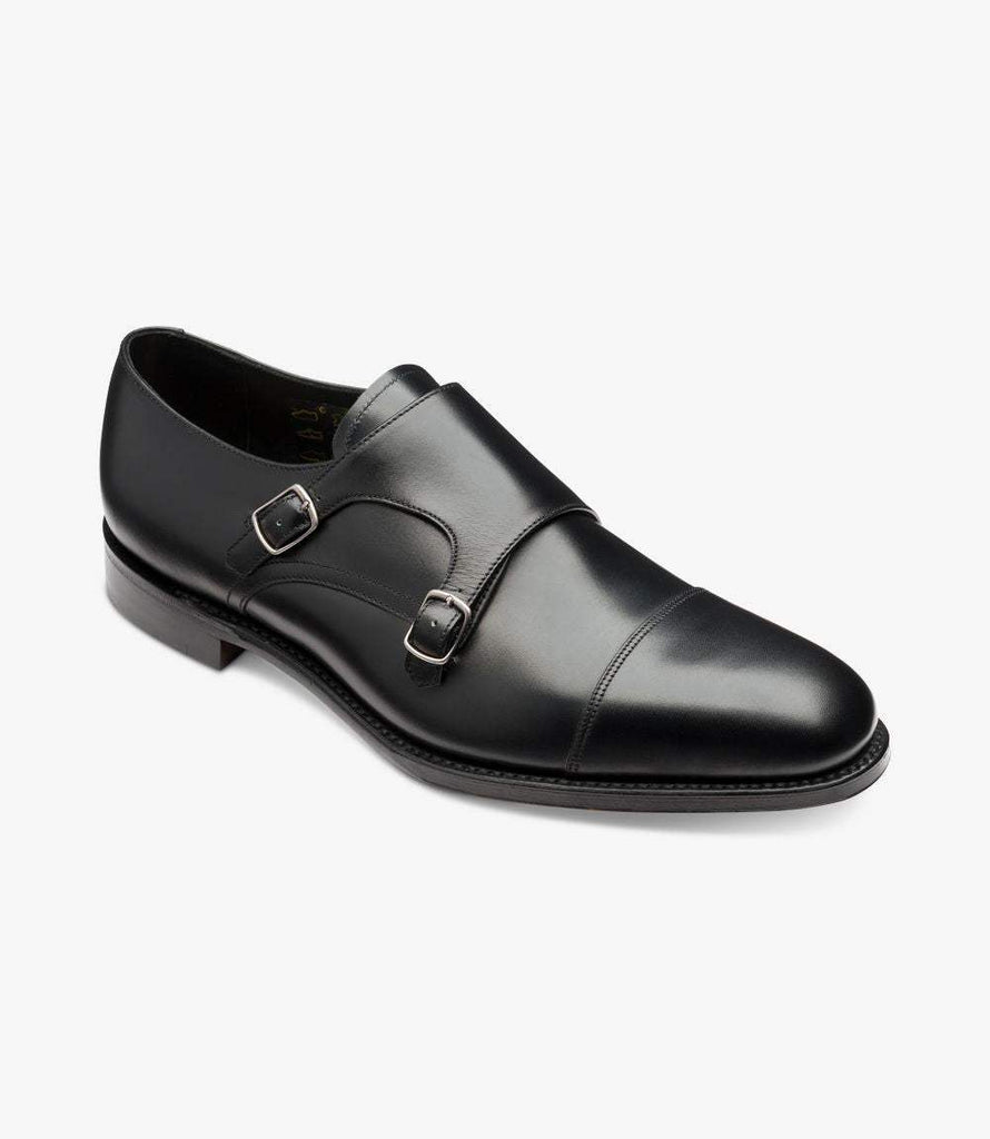 Loake Leðurskór - Cannon - Black