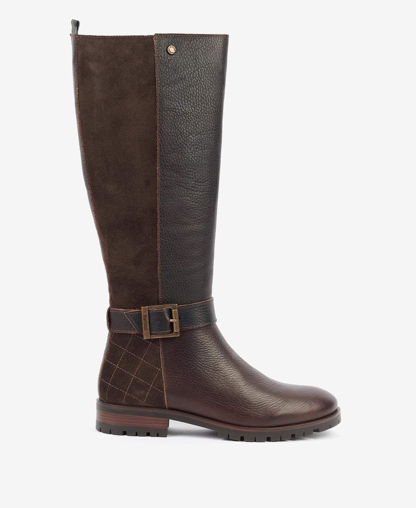 Barbour Dömustígvél - Alisha Boots - Dk Brown