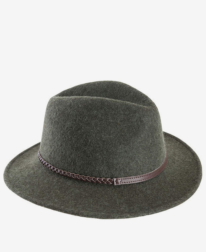 Barbour Dömuhattur - Tack Fedora - Olive Melange