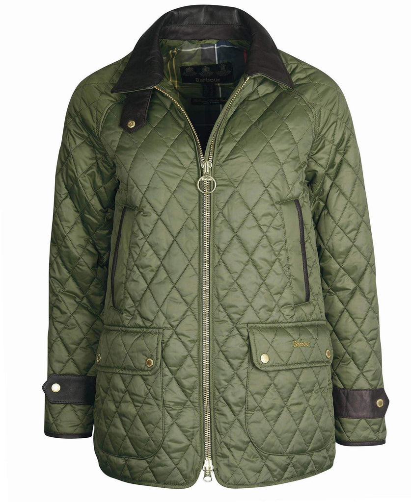 Barbour Vatteraður Dömujakki - Kelham Quilted