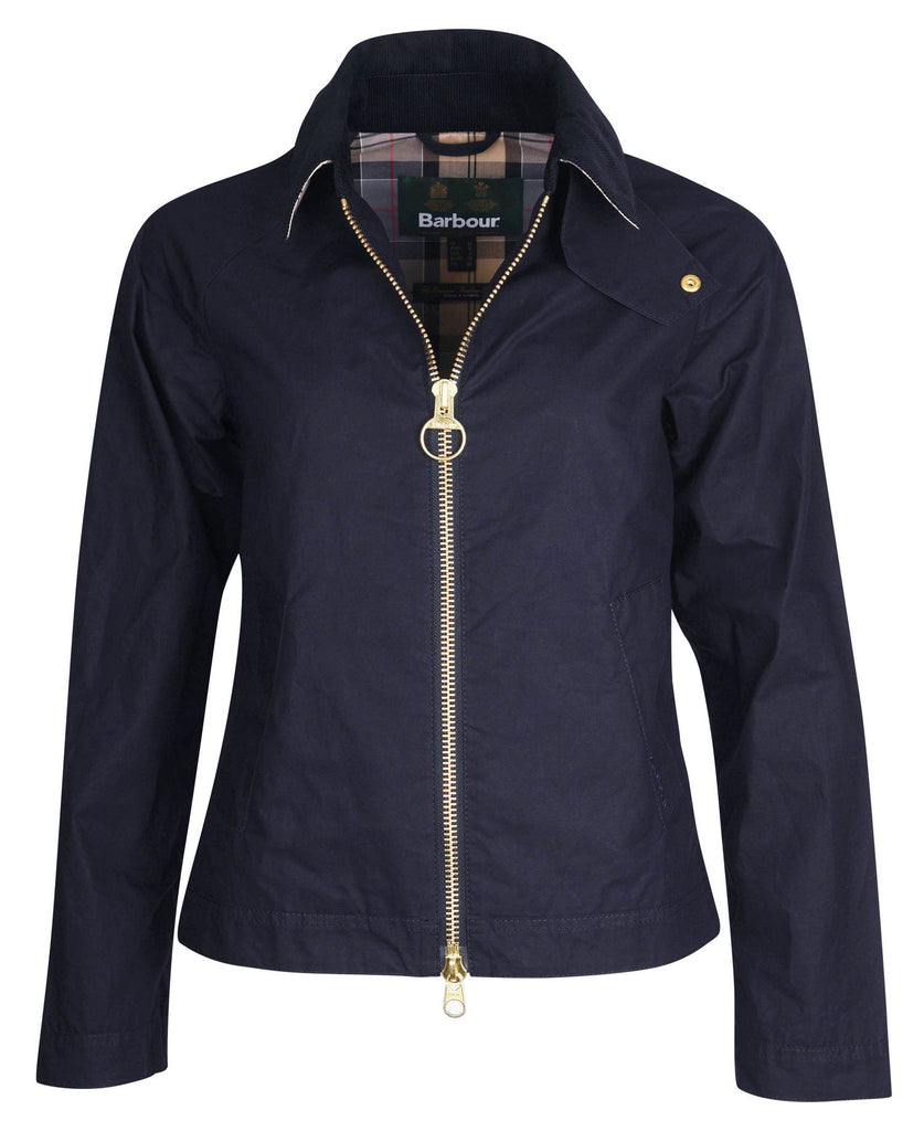 Barbour Dömujakki - Campbell Showerproof - Showerproof Indigo/Dress
