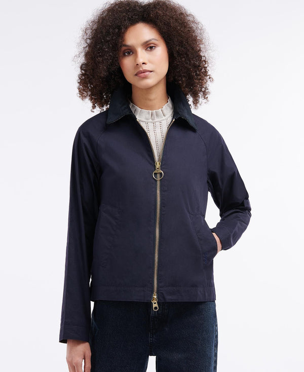 Barbour Dömujakki - Campbell Showerproof - Showerproof Indigo/Dress
