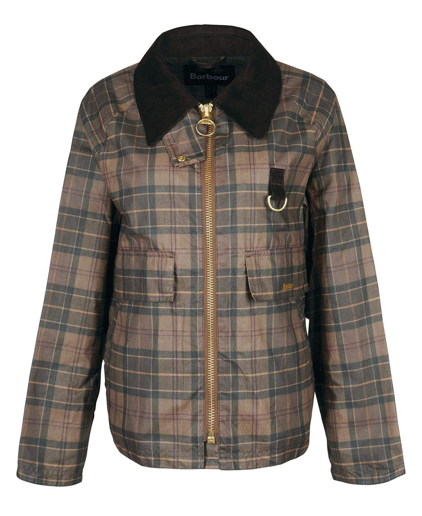 Barbour Vaxjakki - Dömu - Tartan Eddleston - Muted Tartan/Brown