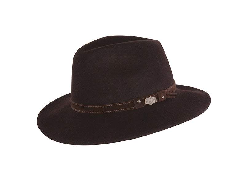 MJM hattur - Levi - Dark Brown