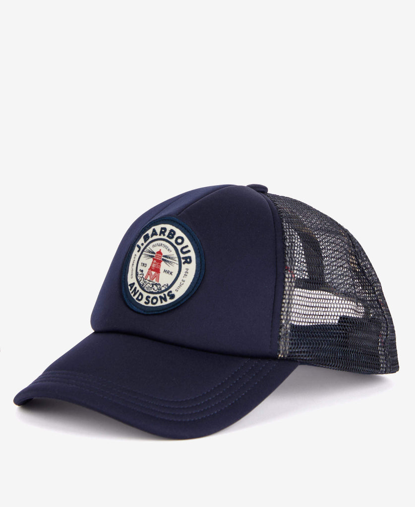 Barbour Derhúfa - Fulton Trucker Cap - Navy