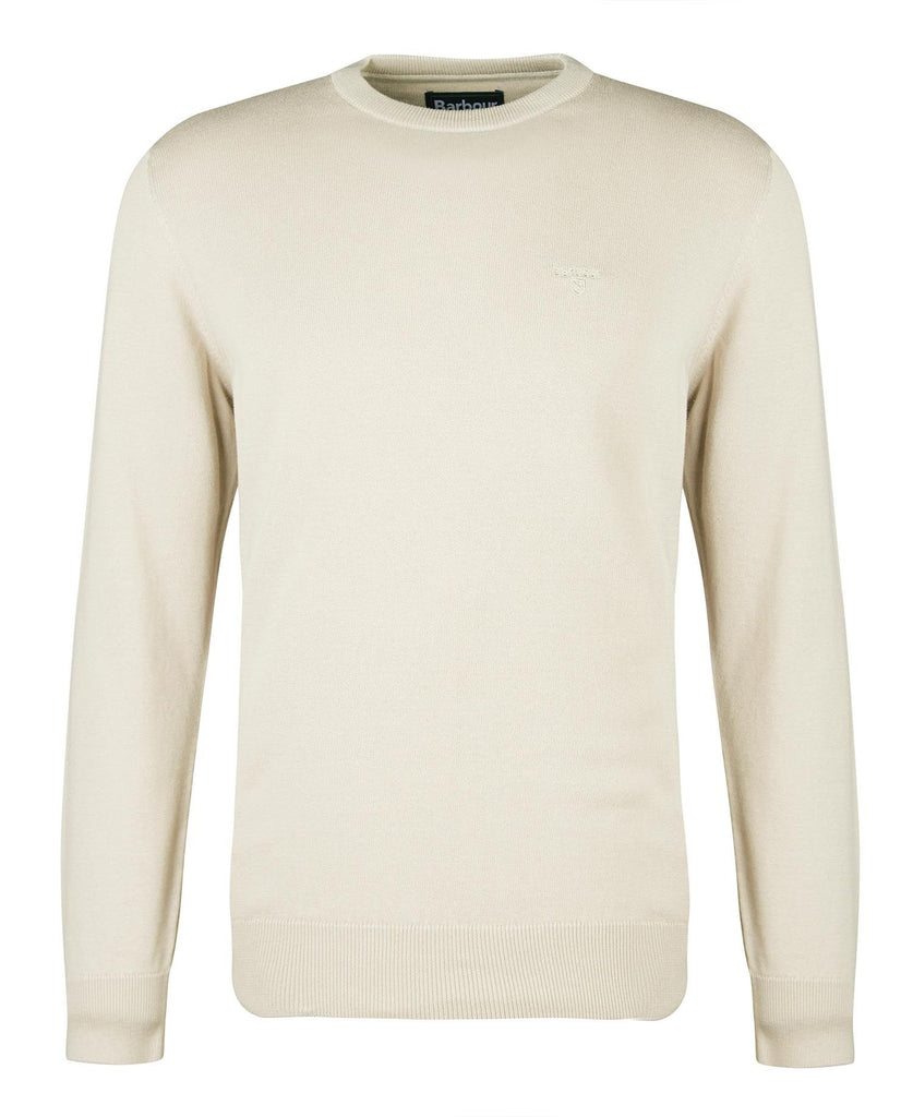 Barbour Peysa - Pima Cotton Crew Neck - Mist