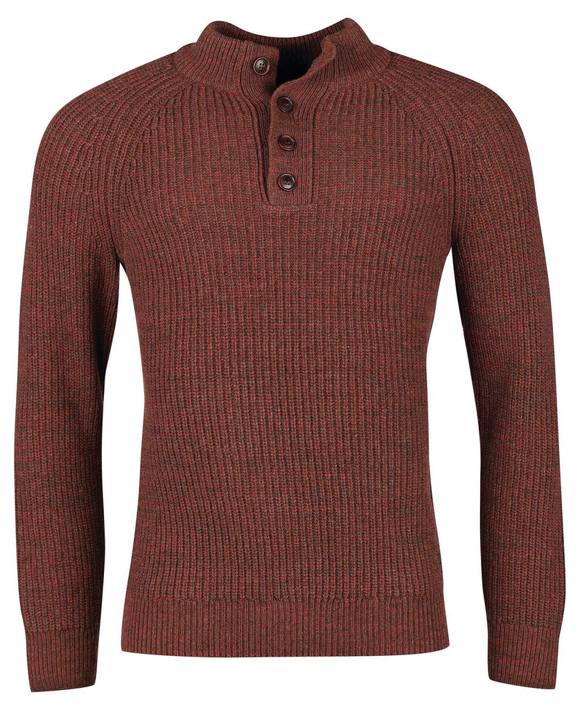 Barbour Peysa - Horseford Half Button - Cinnamon