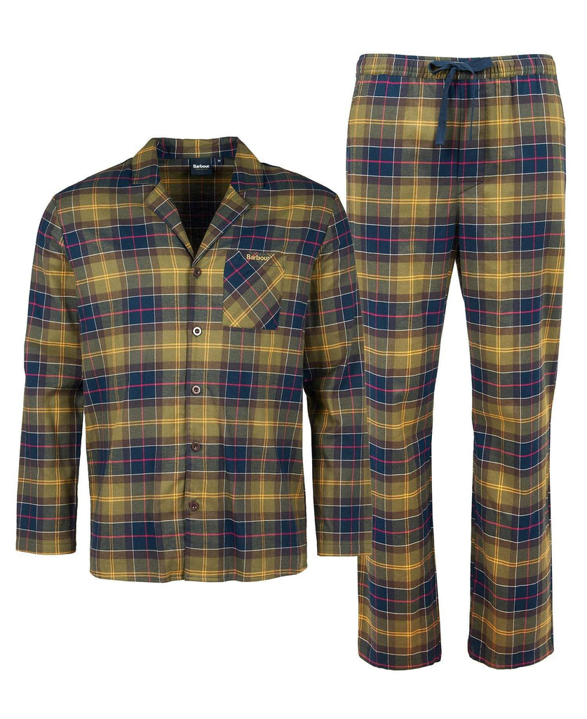 Barbour Náttföt - Laith PJ Set - Classic Tartan