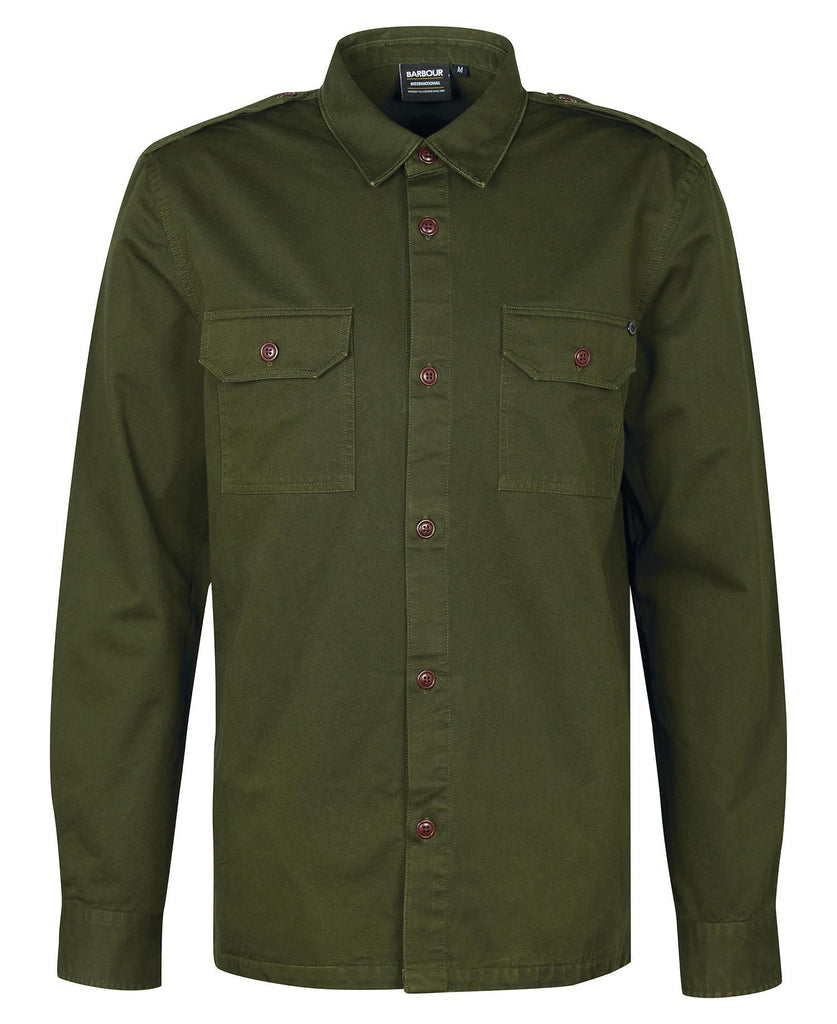 Barbour Yfirskyrta - Abbe Overshirt - Forest