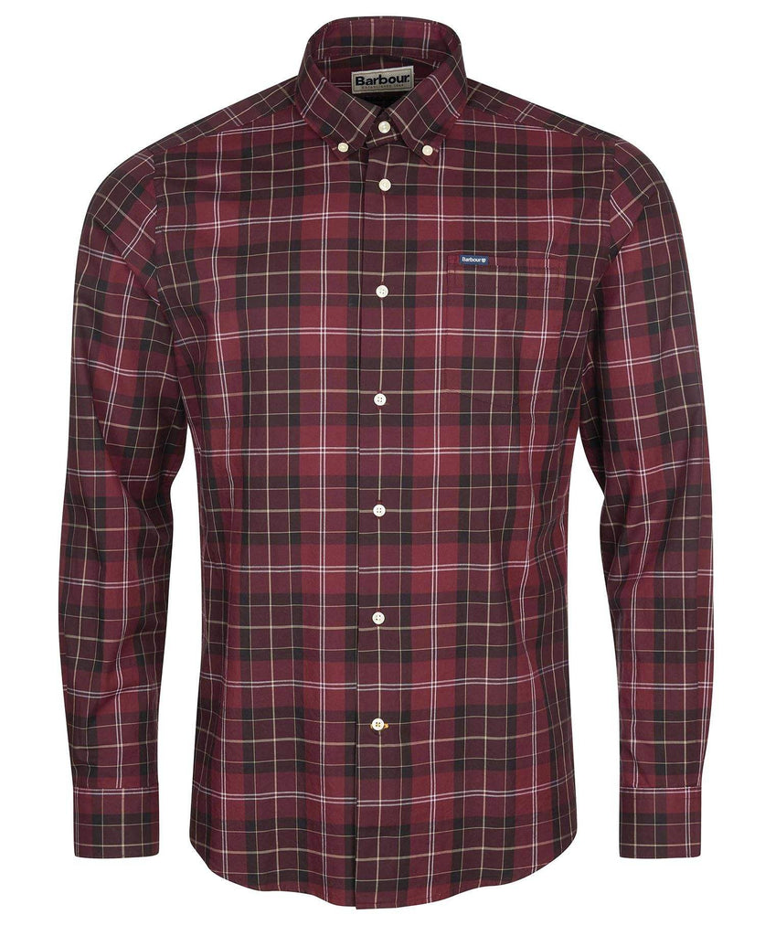 Barbour Skyrta - Wetheram Tailored - Winter Red