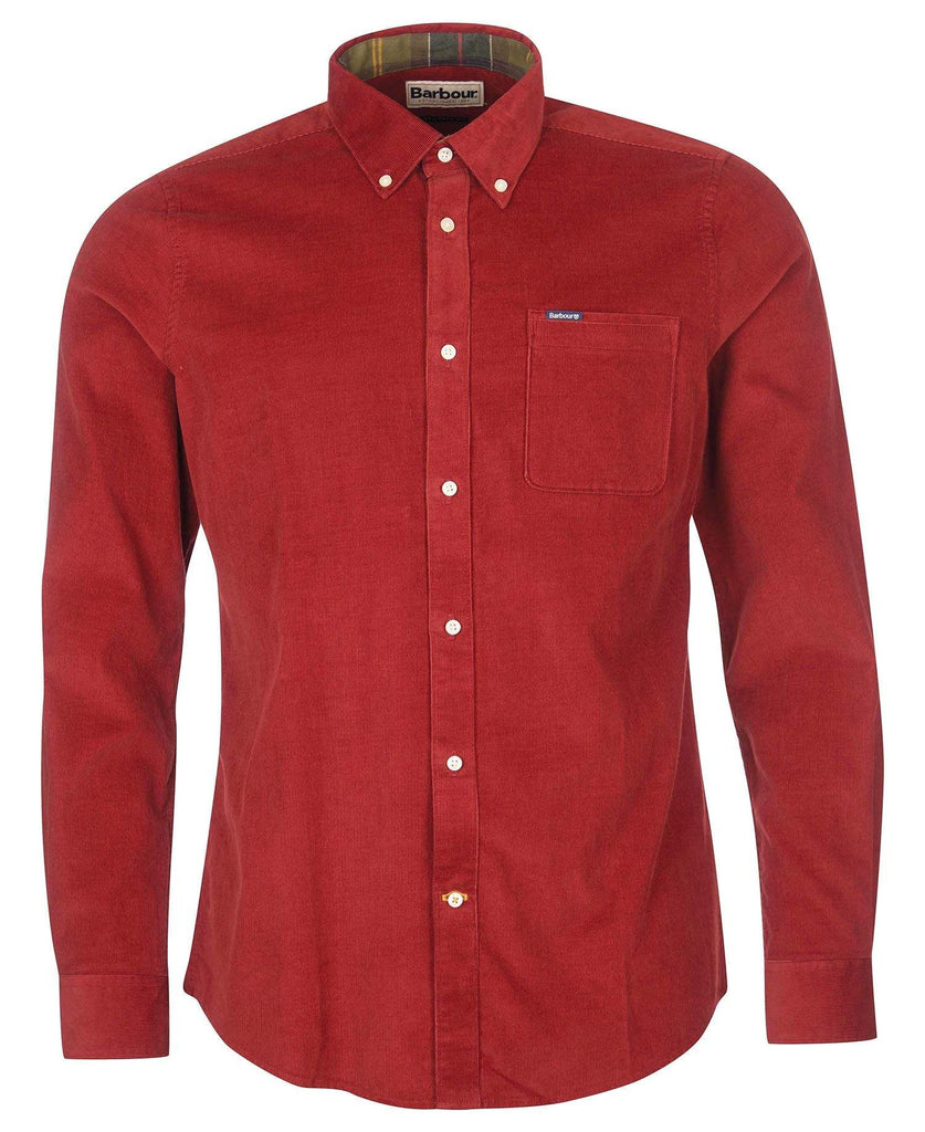 Barbour Skyrta - Ramsey - Rust - Tailored Fit