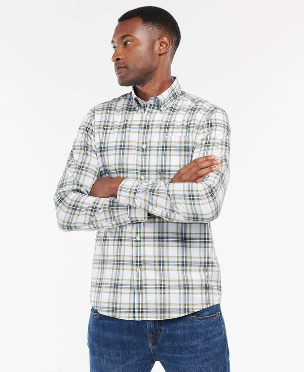 Barbour Skyrta - Hartcliff Shirt - Olive