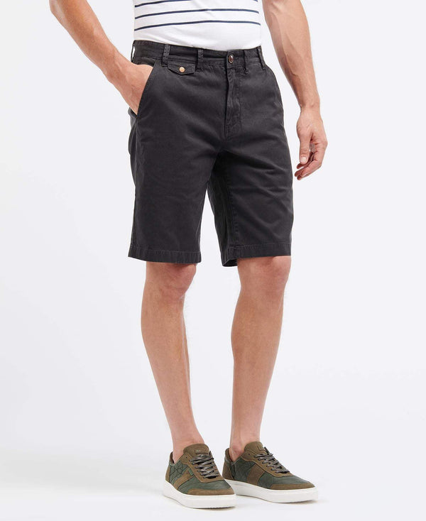Barbour Stuttbuxur - Neuston Twill - Navy