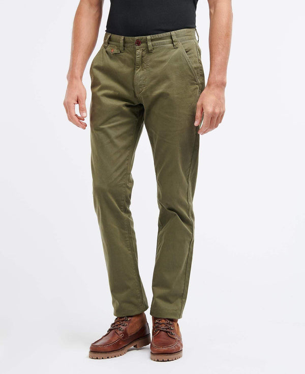 Barbour Buxur - Neuston Twill Chino -  Ivy Green