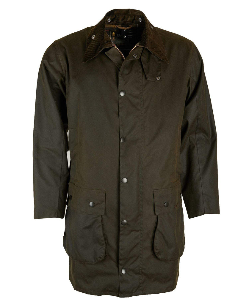 Barbour Vaxjakki - Northumbria - Olive - Herrafataverzlun Kormáks & Skjaldar
