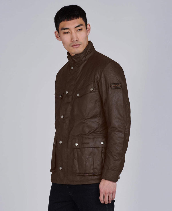 Barbour Intl. Vaxjakki - Duke Wax Jacket - Bark